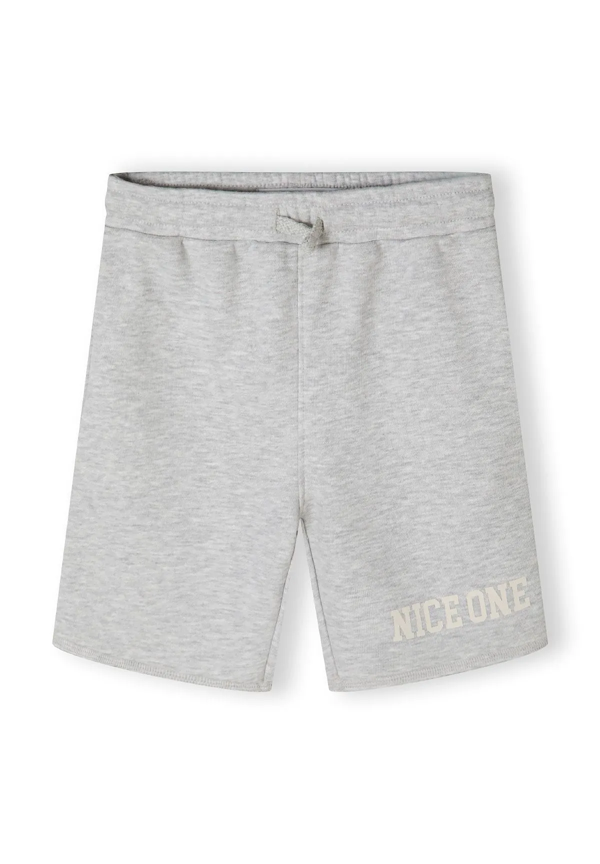 Minoti 42516 T-shirt shorts sæt grå bomuld