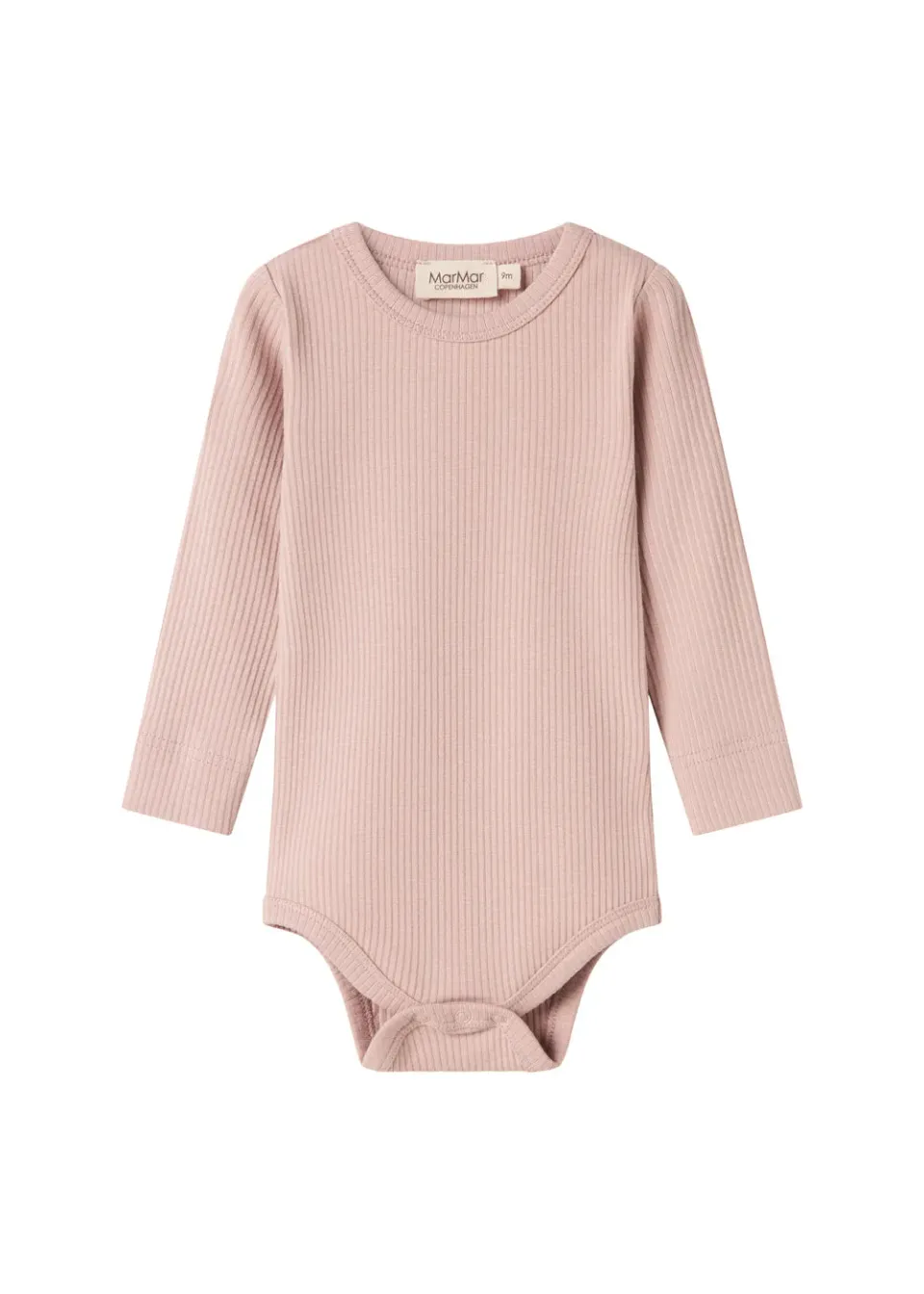 MarMar Copenhagen Plain Body LS body Faded Rose baby