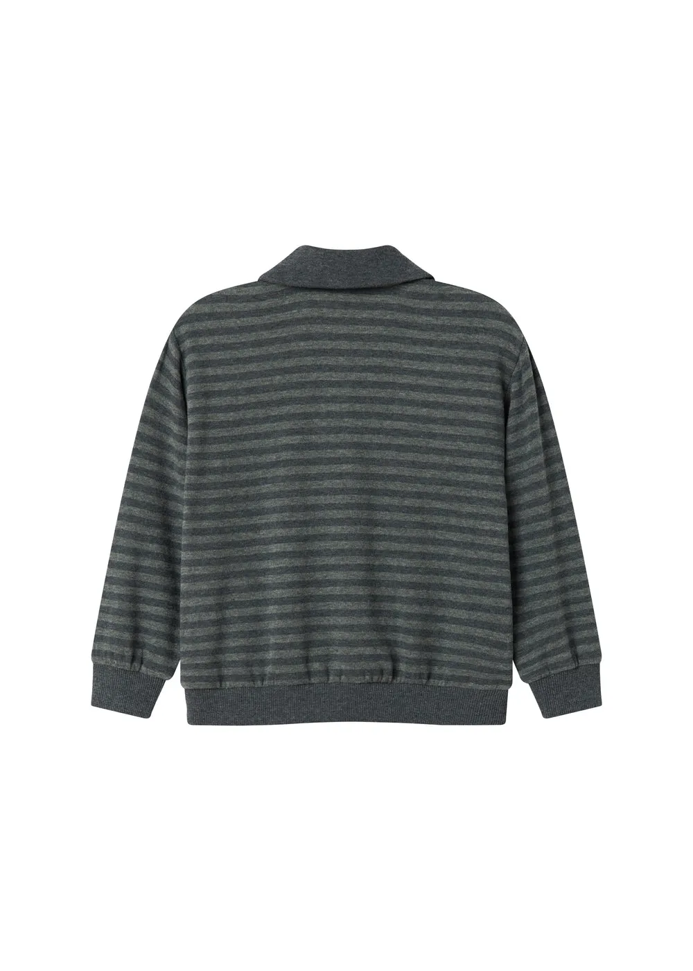 MarMar Thanos Polo bluse Forest Stripe sweat