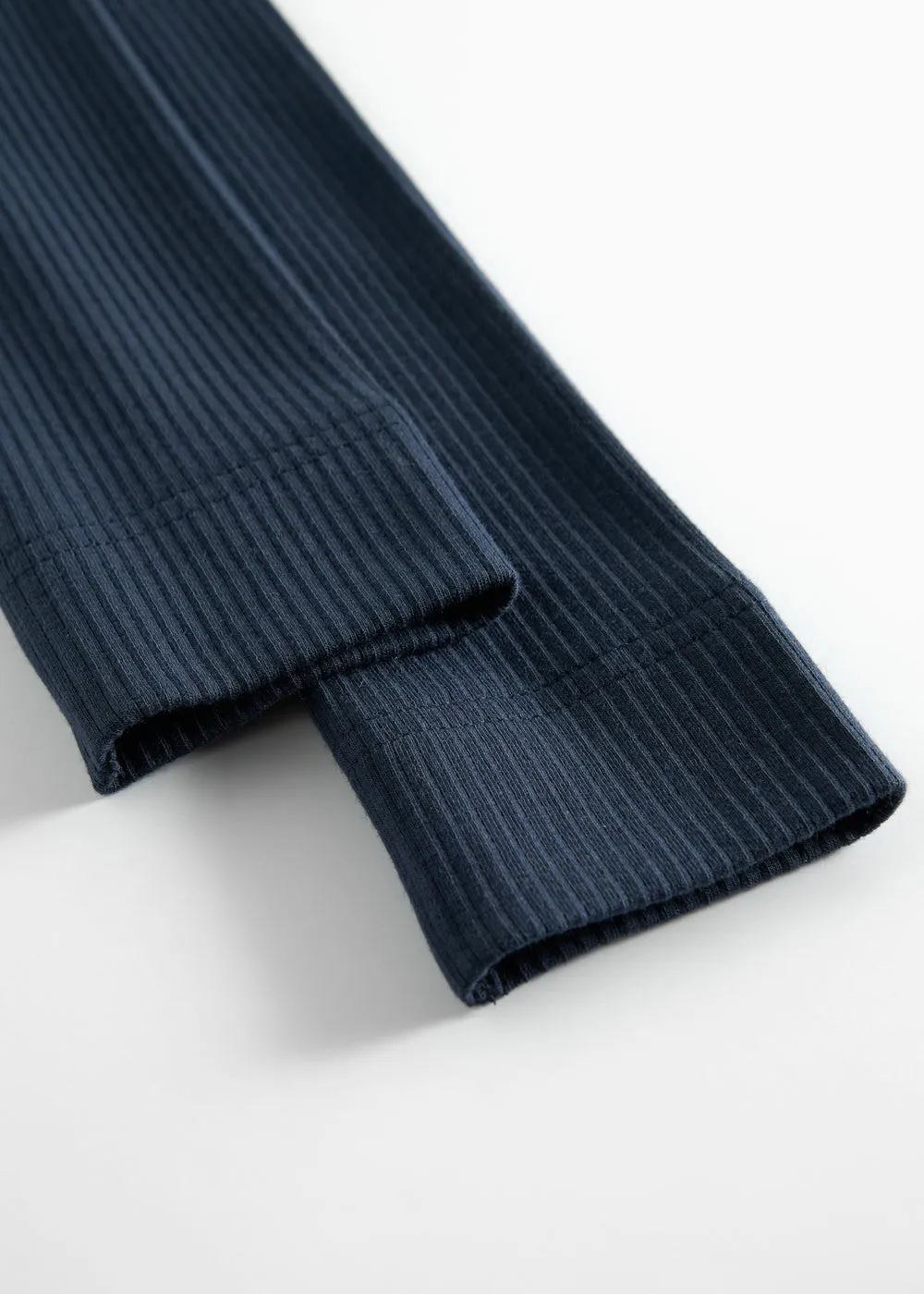 MarMar Leg leggings Pilot Navy rib økologisk