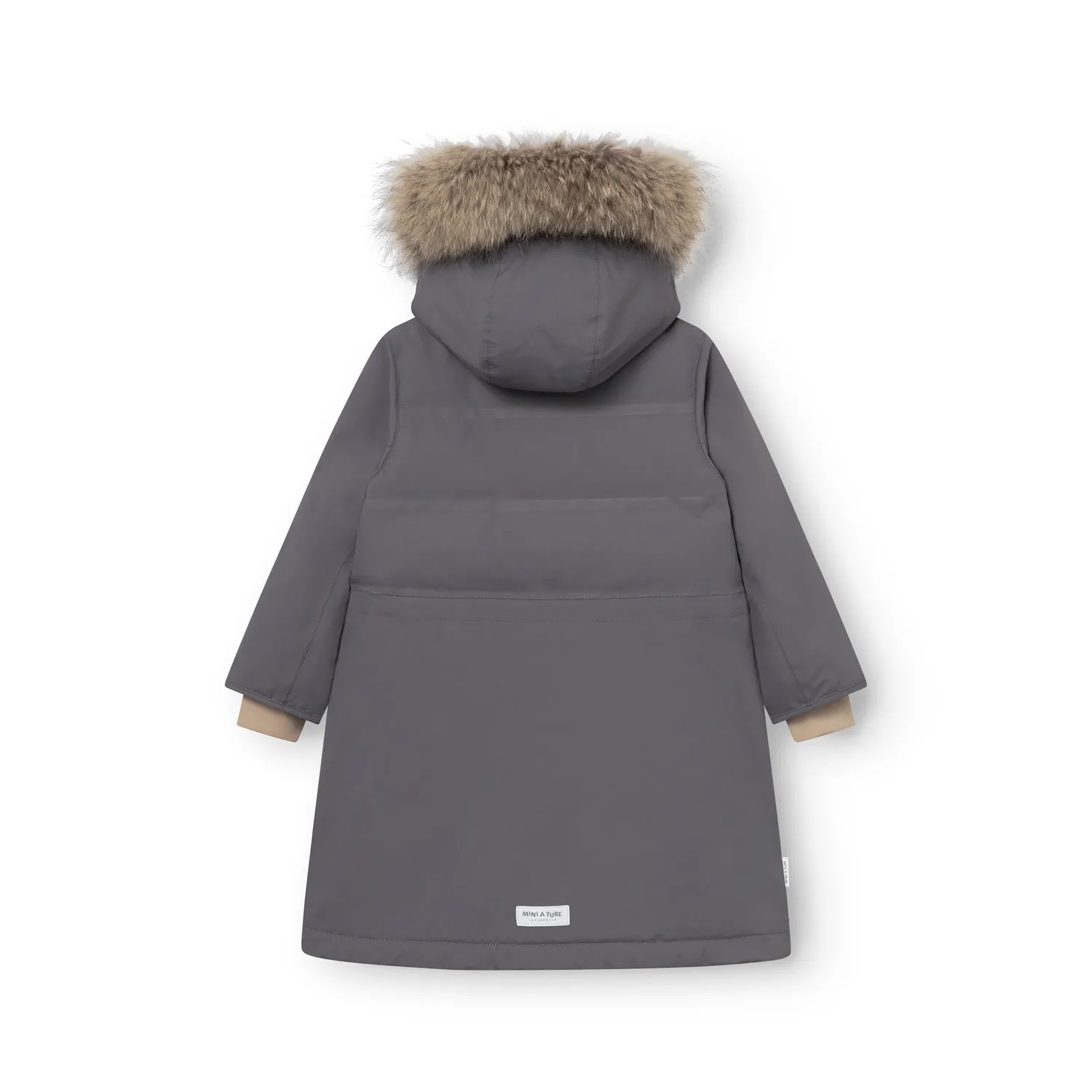 MINI A TURE Matvencasia vinterjakke Plum kitten pels