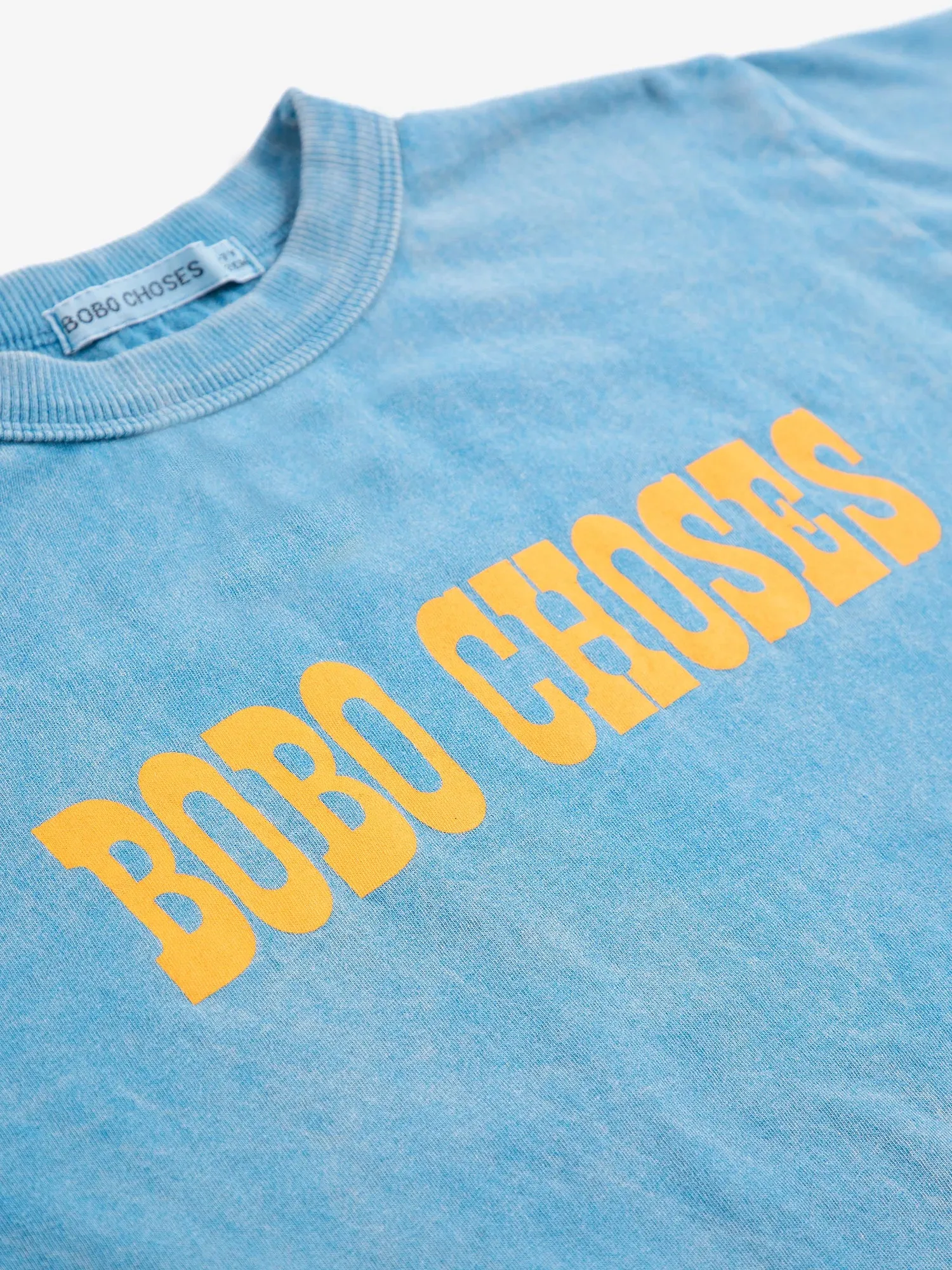 Bobo Choses Pop T-shirt blå t-shirt løs pasform
