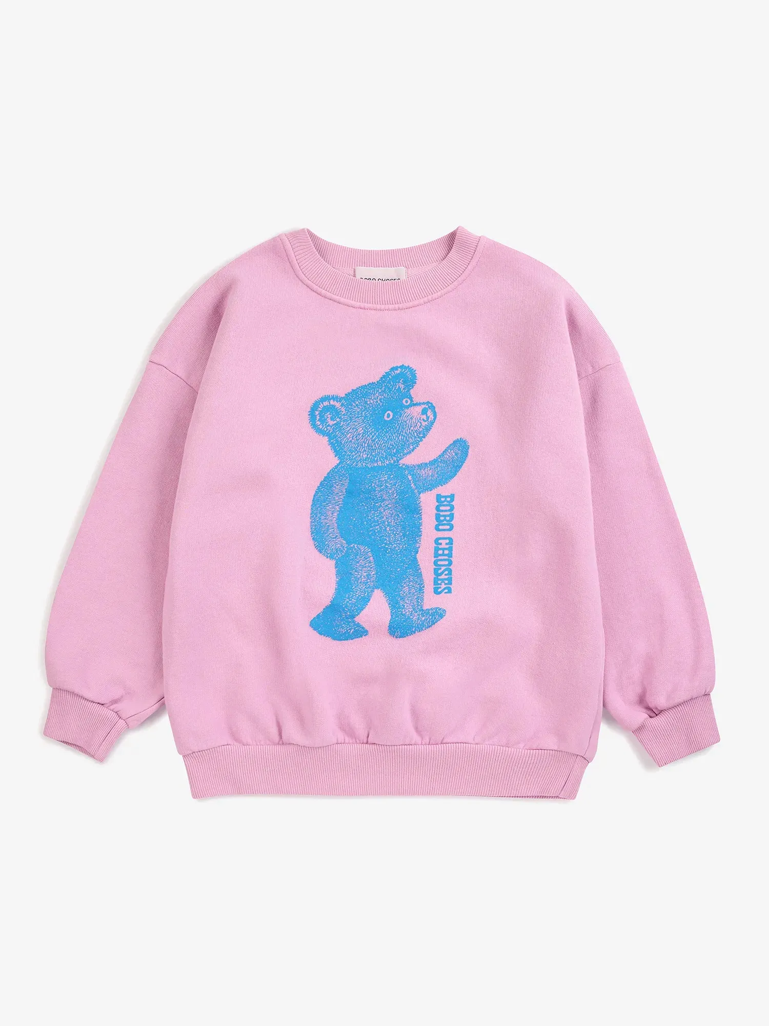 Bobo Choses Softpaw Monster sweatshirt lyserød økologisk