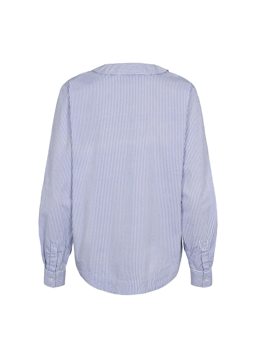 MarMar Copenhagen Toka W skjorte Bolich Blue Strips poplin