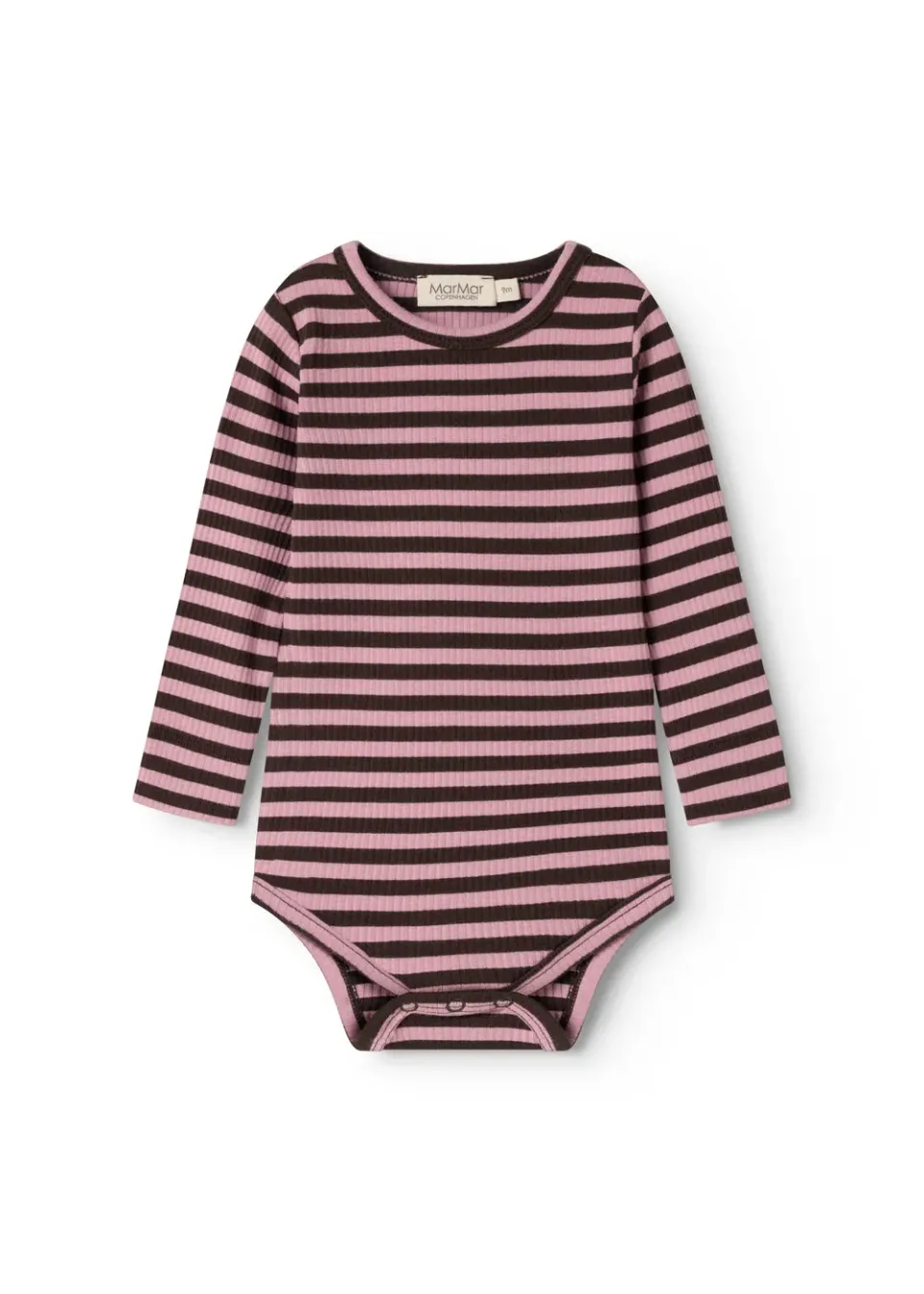 MarMar Plain Body LS bodystocking heather stripe