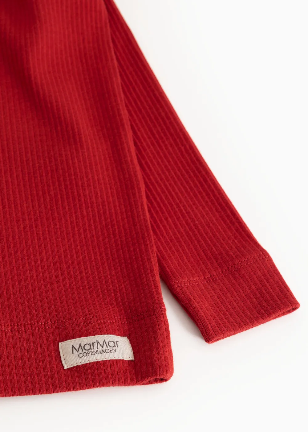 MarMar Tee LS t-shirt Cherry langærmet modal