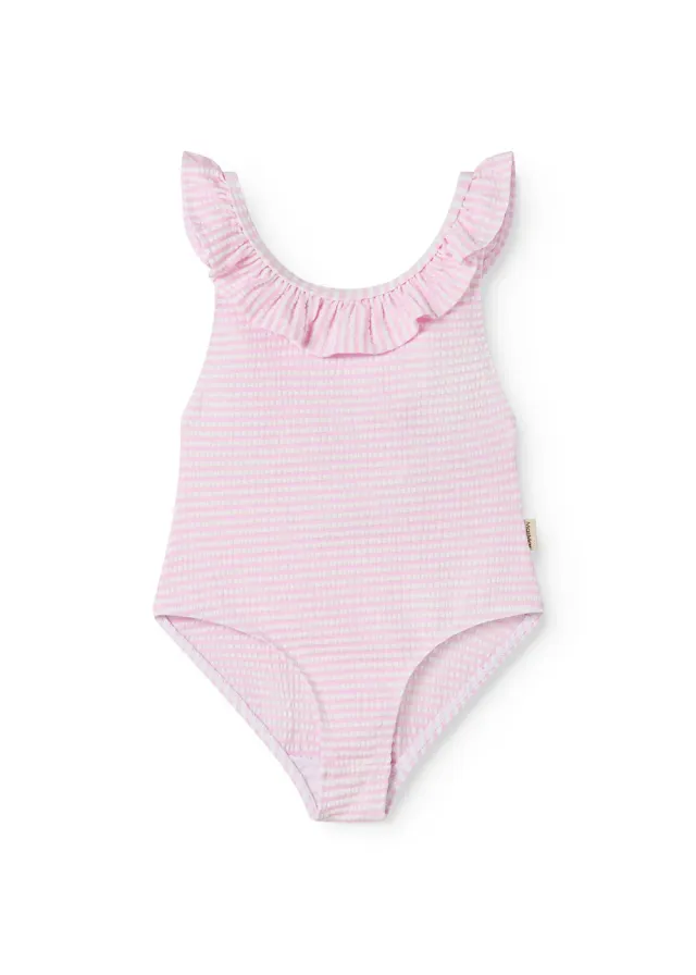 MarMar Swilla badedragt Pink Stripe flæse