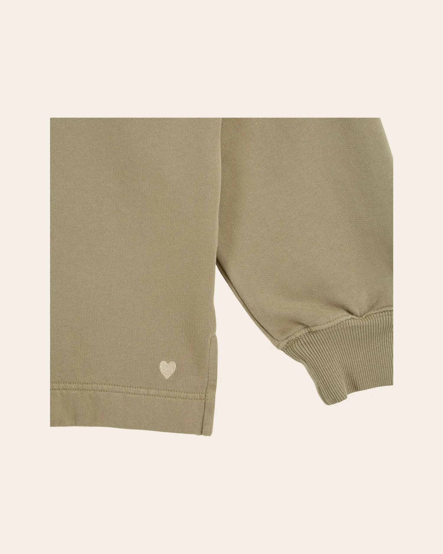 Emile et Ida Cazen sweatshirt kaki øko