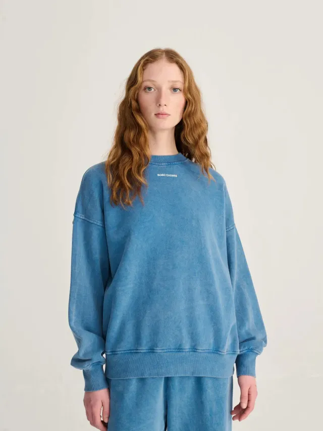 Bobo Choses Blue Ease sweatshirt blå XS