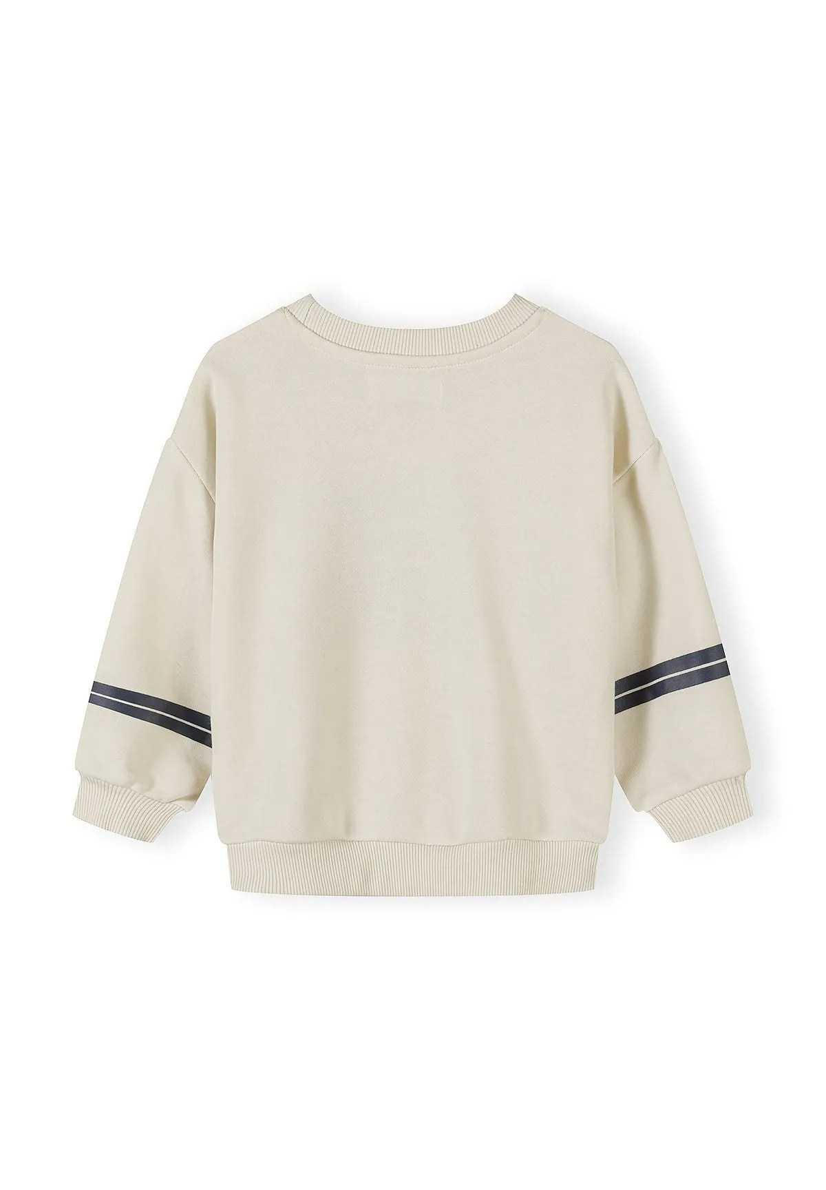 Minoti 44762 sweatshirt 2-pak grøn creme til drenge