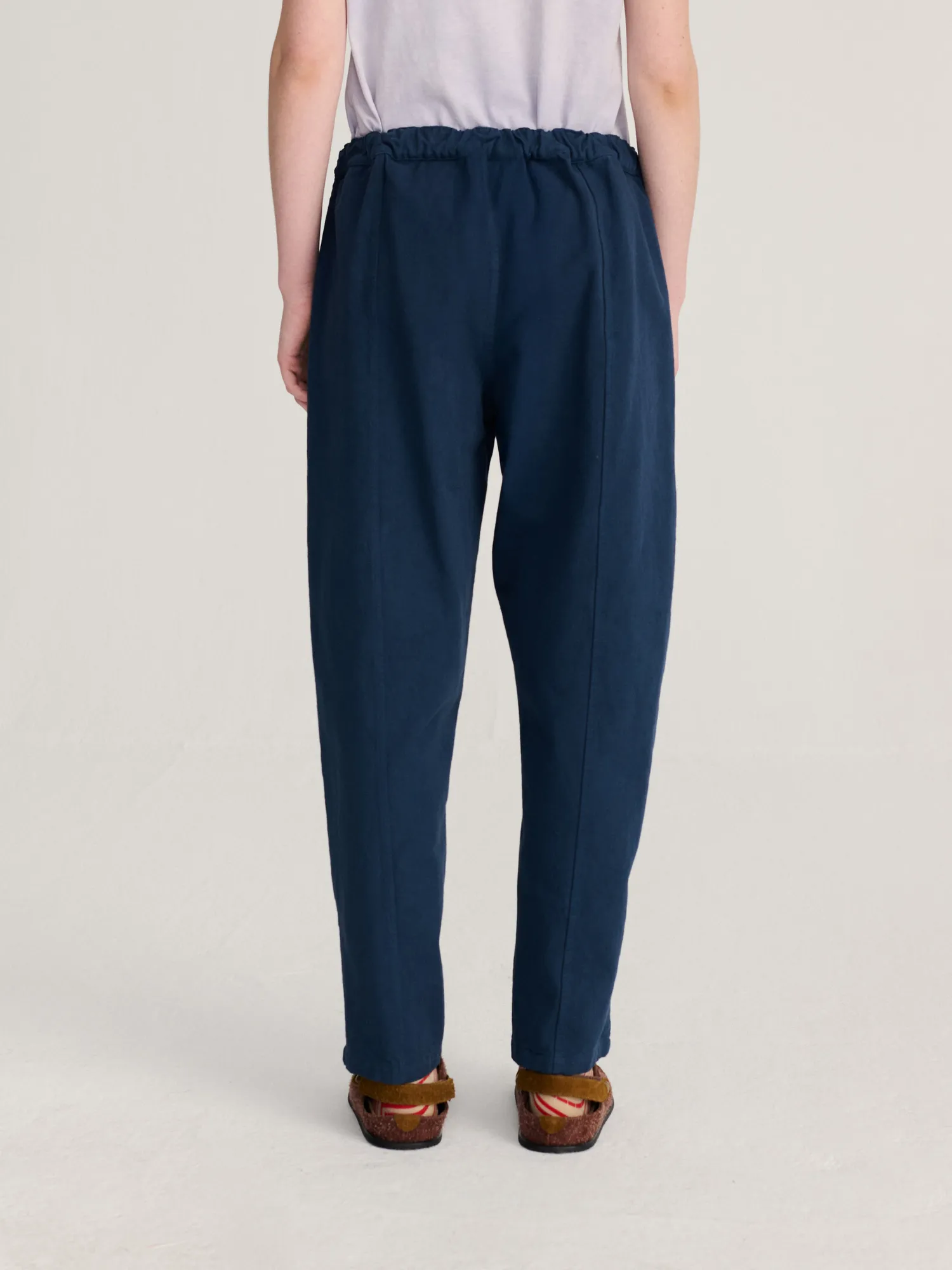 Bobo Choses All About Monsters Cotton Twill Cocoon bukser mørkeblå