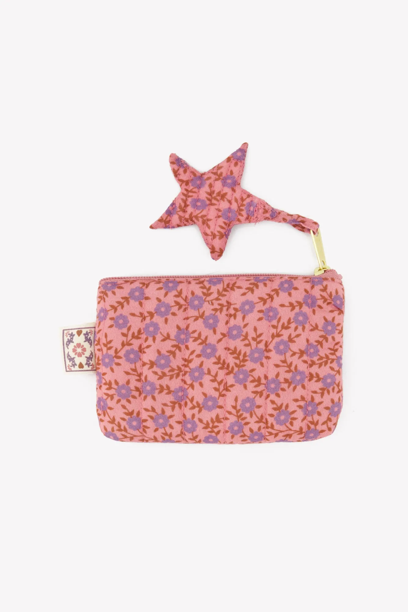 Bonton Ivy Foulfleur minipung violet blomstret