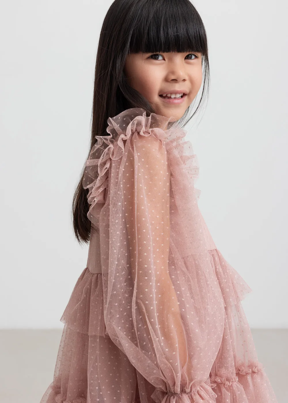 MarMar Copenhagen Doth LS tylkjole Faded Rose prikker