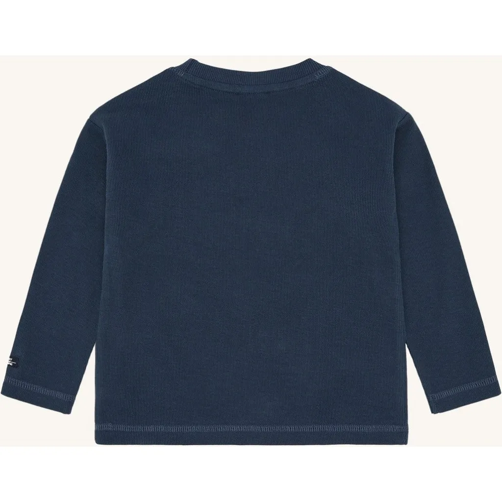 Hust & Claire HCSune Tennis bluse Blues bomuld