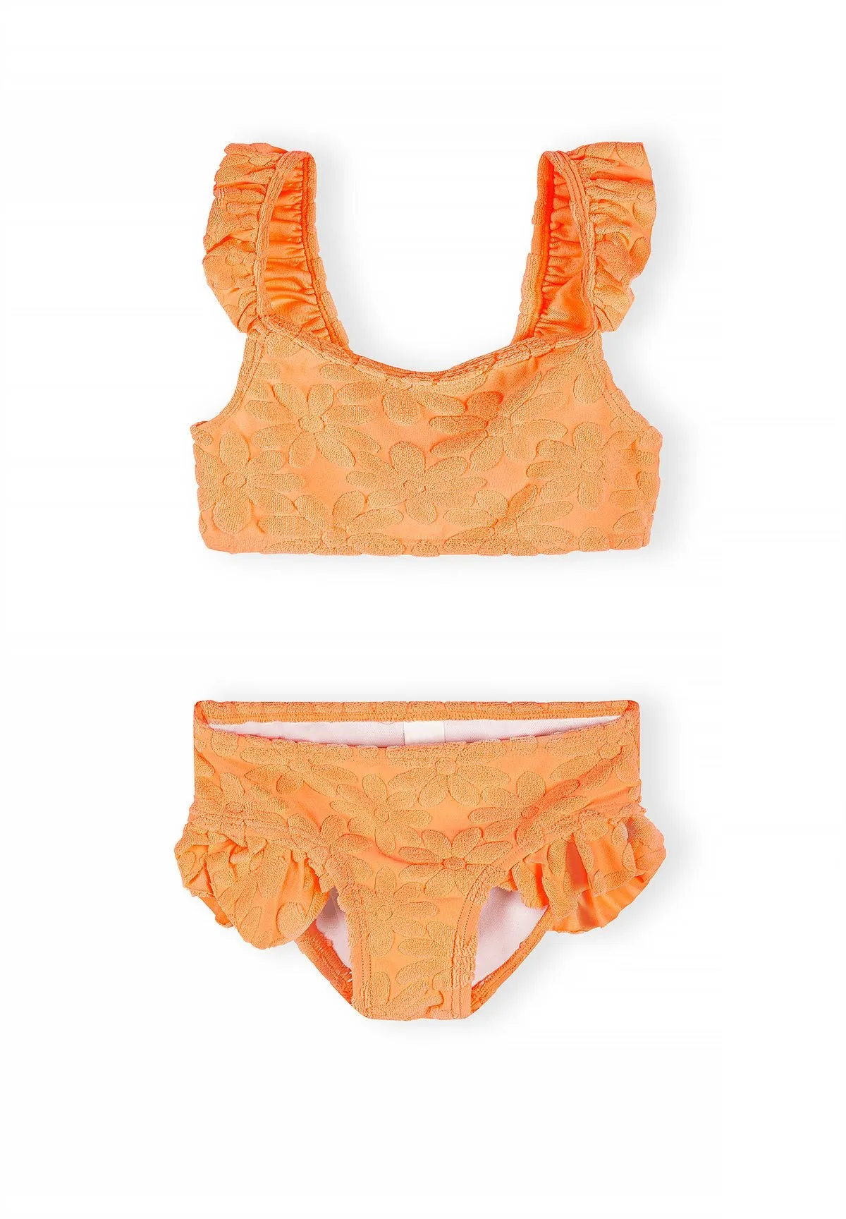 Minoti 44994 bikini til piger 2-pak rosa koral