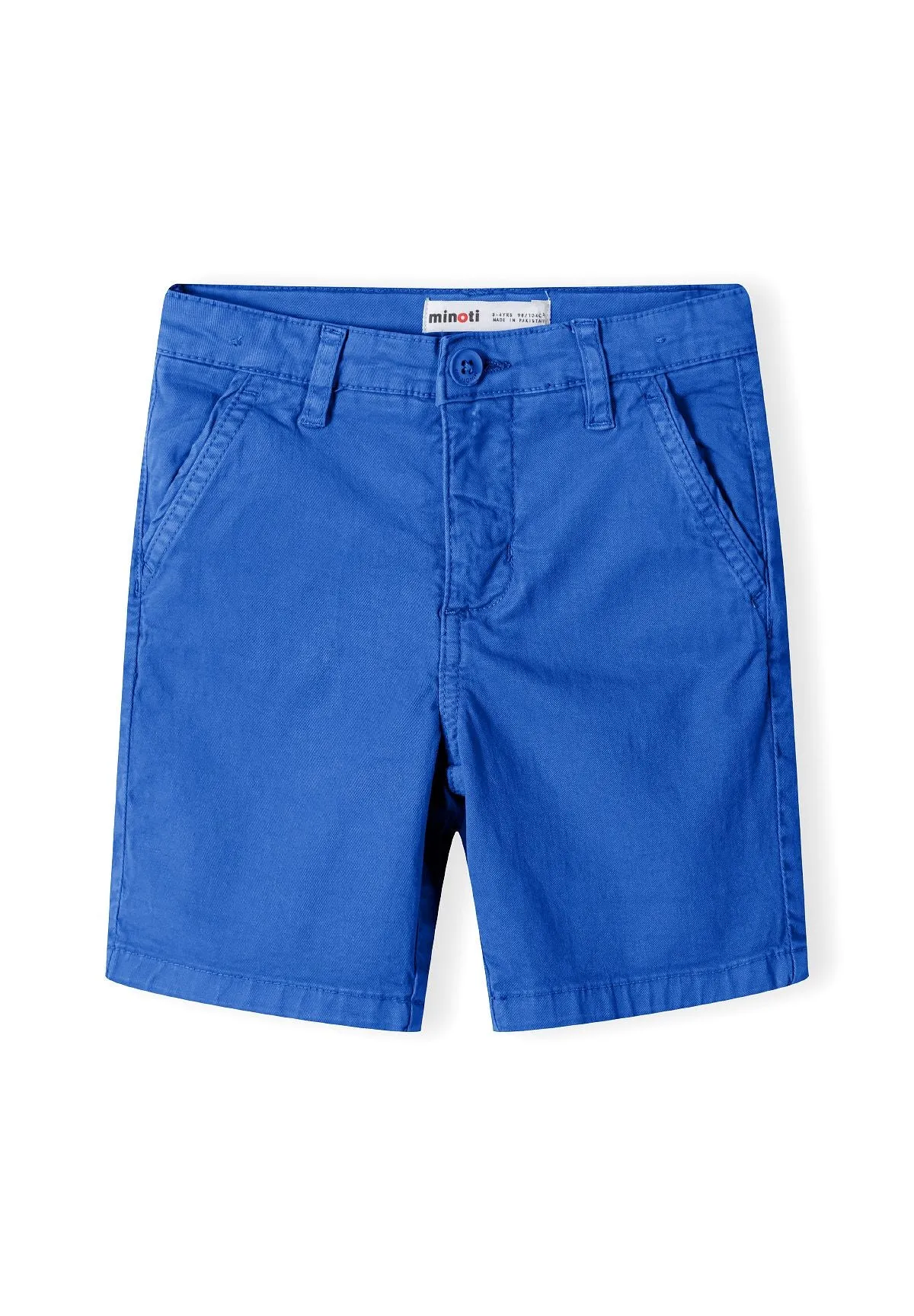 Minoti 40422 chino-shorts royalblå til drenge