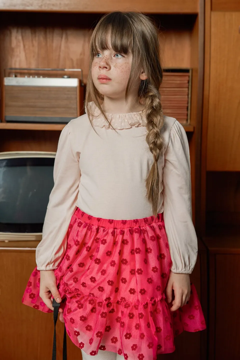 Bonton Piris t-shirt rosa baby bomuld 2A