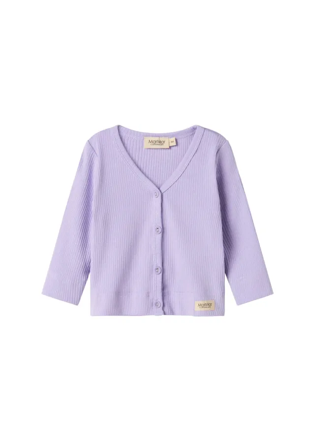 MarMar Cardigan Soft Lavender modal strækbar