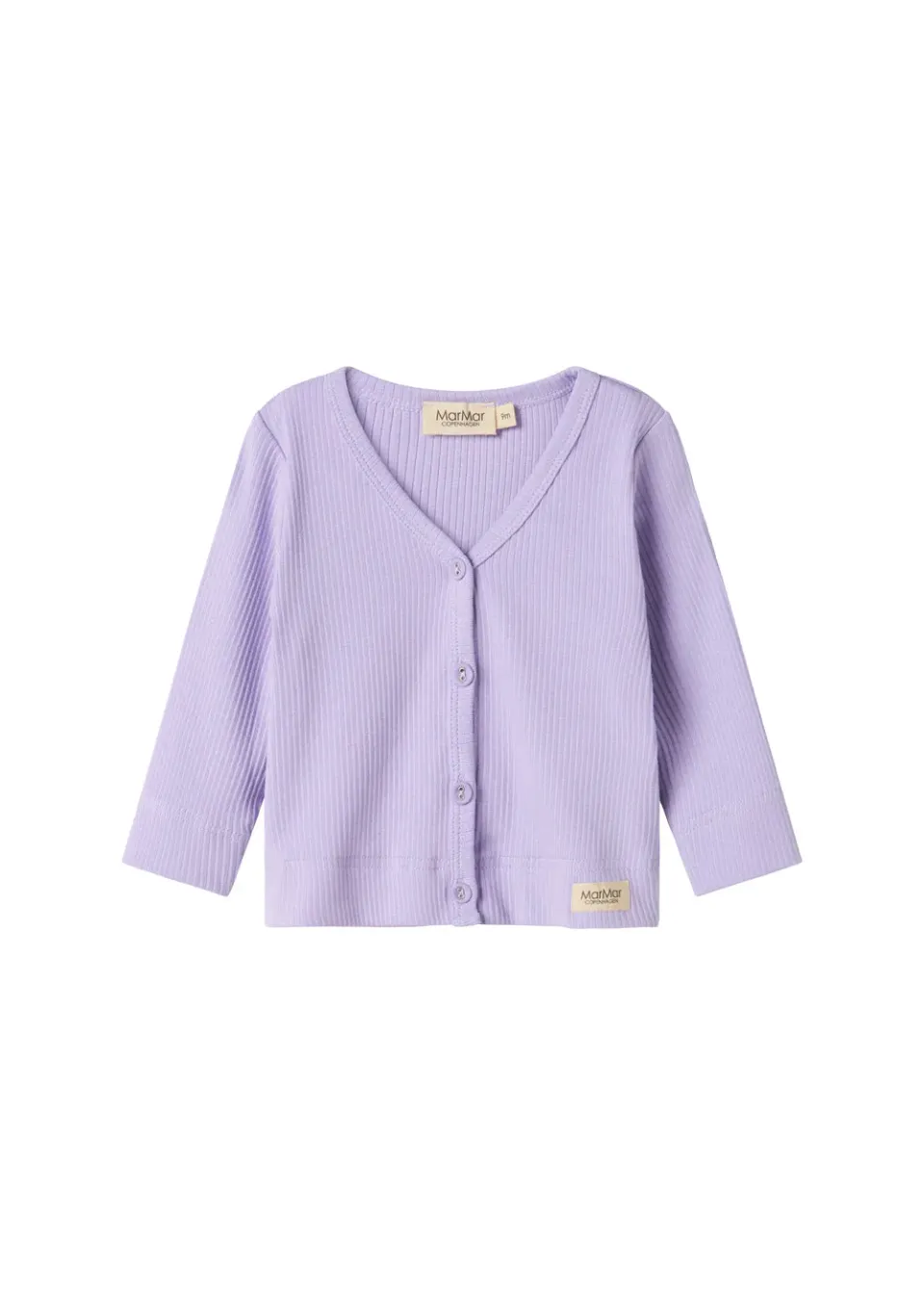 MarMar Cardigan Soft Lavender modal strækbar
