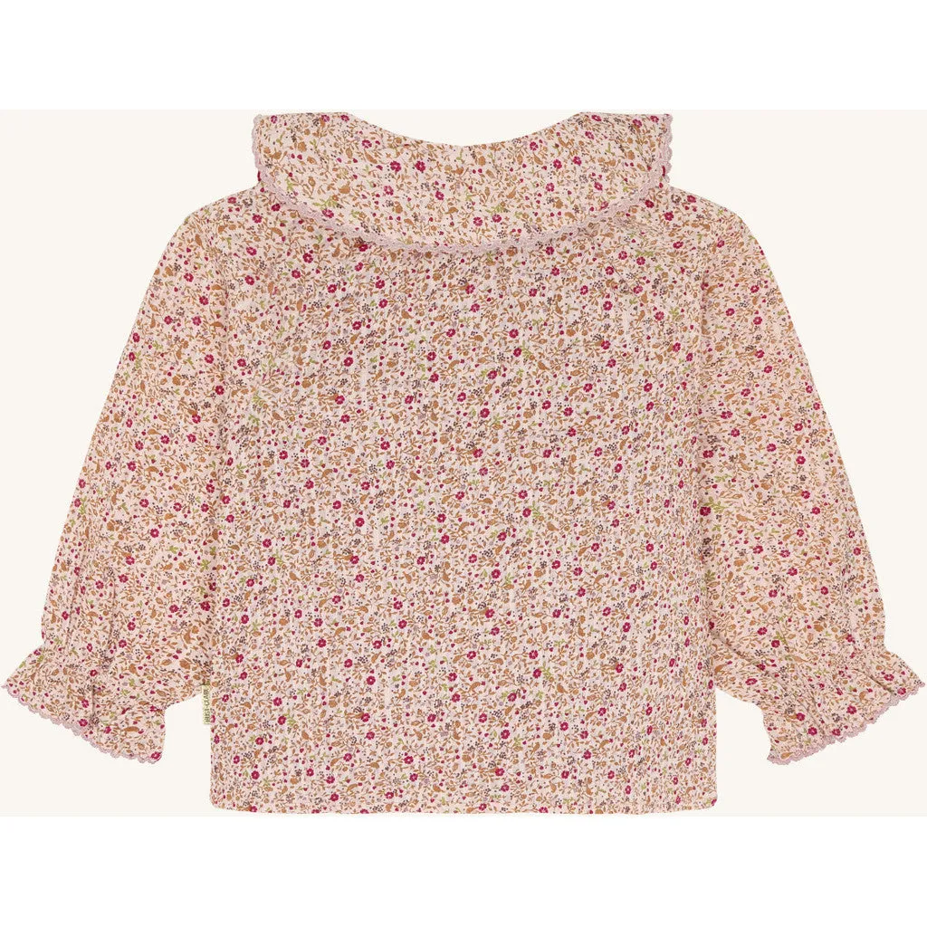 Hust & Claire HCRoselyn skjorte Hushed Pink blomst