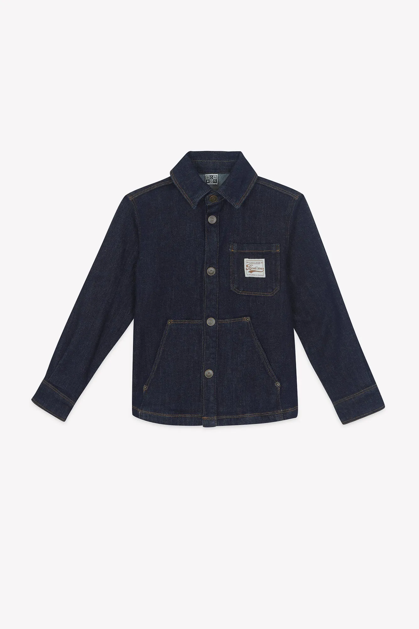 Bonton Michael Denim Brut skjorte rådenim