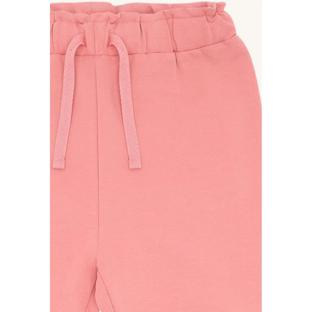 Hust & Claire Thilde Solid joggingbukser Sorbet bomuld