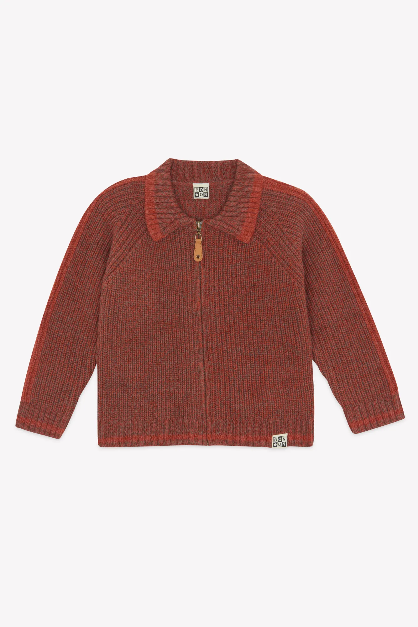 Bonton Pimpon cardigan brun uld