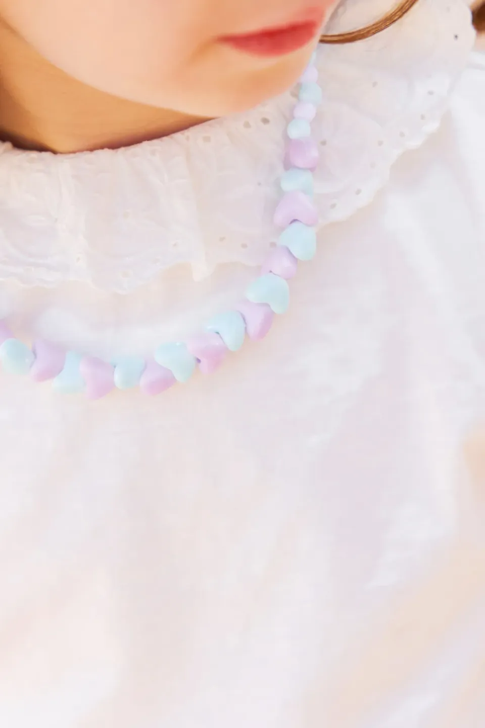 Bonton Blue Heart smykkesæt blå hjerte 2 dele