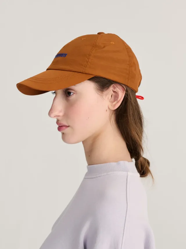 Bobo Choses Color Block technical cap kasket brun HEAD58