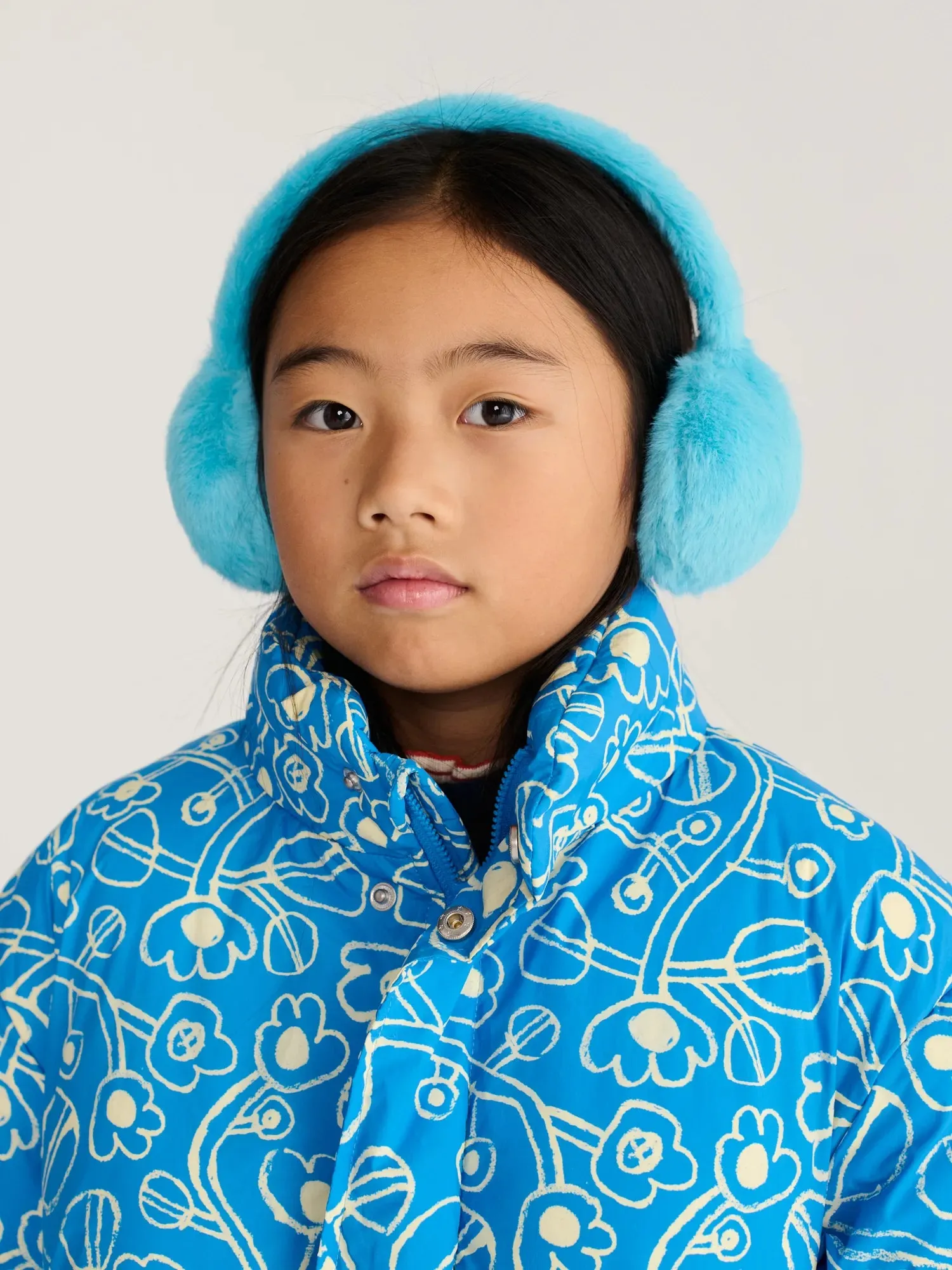Bobo Choses All About Monsters ørevarmere aqua blå