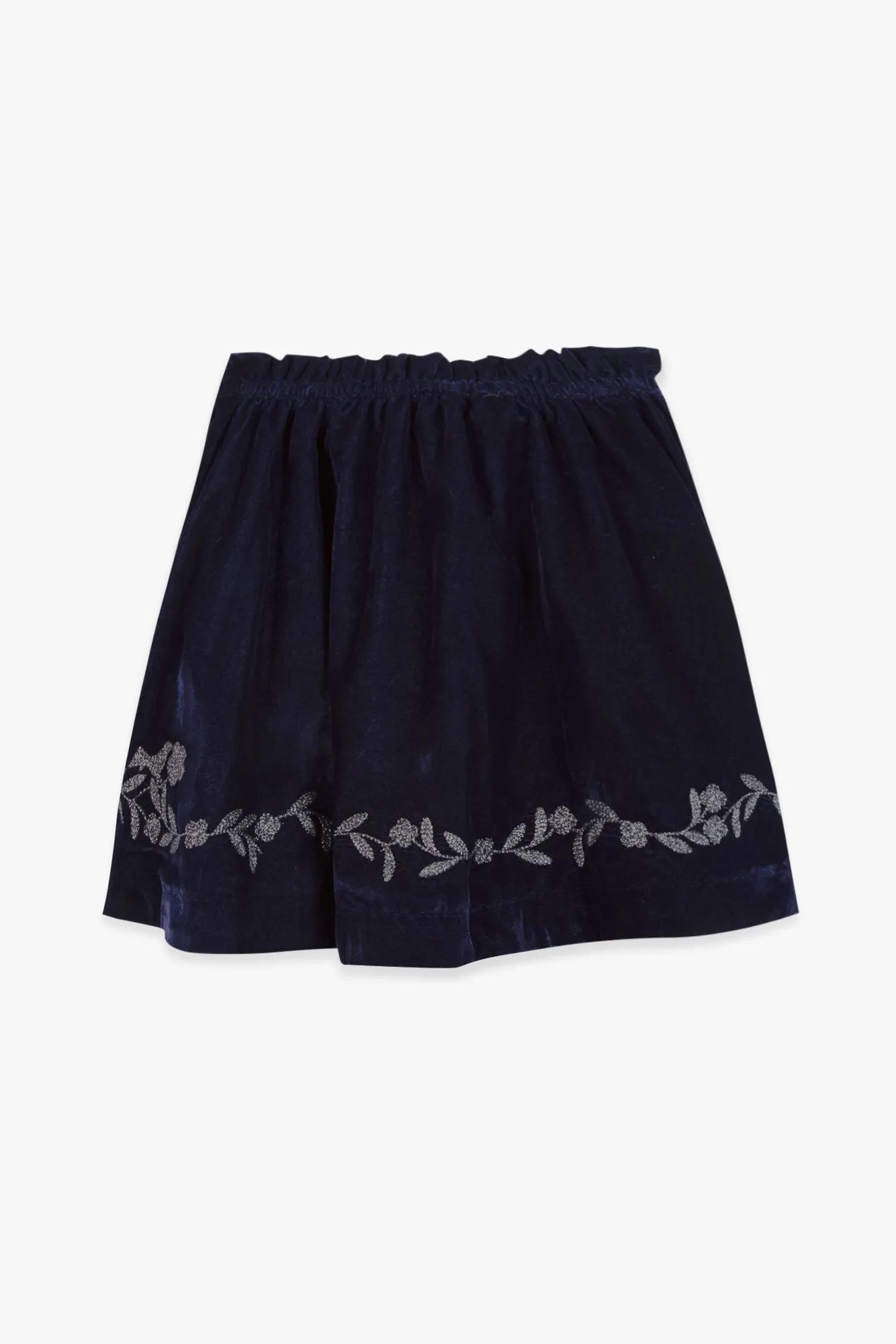 Bonton Misia nederdel blå 6A broderet