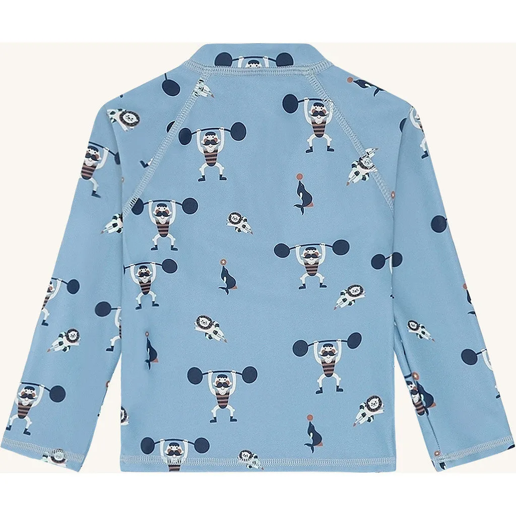 Hust & Claire Maiak Boy badebluse Light Blue UV