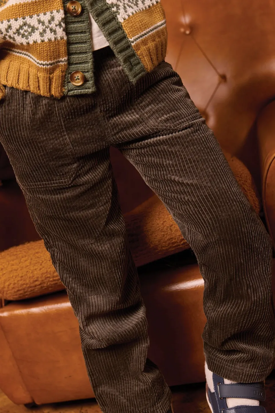 Bonton Datcha bukser kaki velour