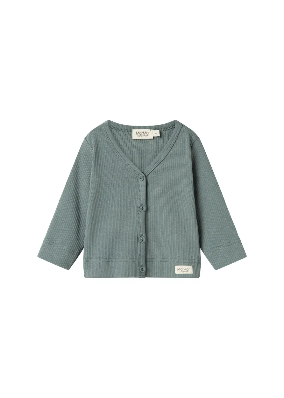 MarMar Cardigan Dusty Green modal bomuld