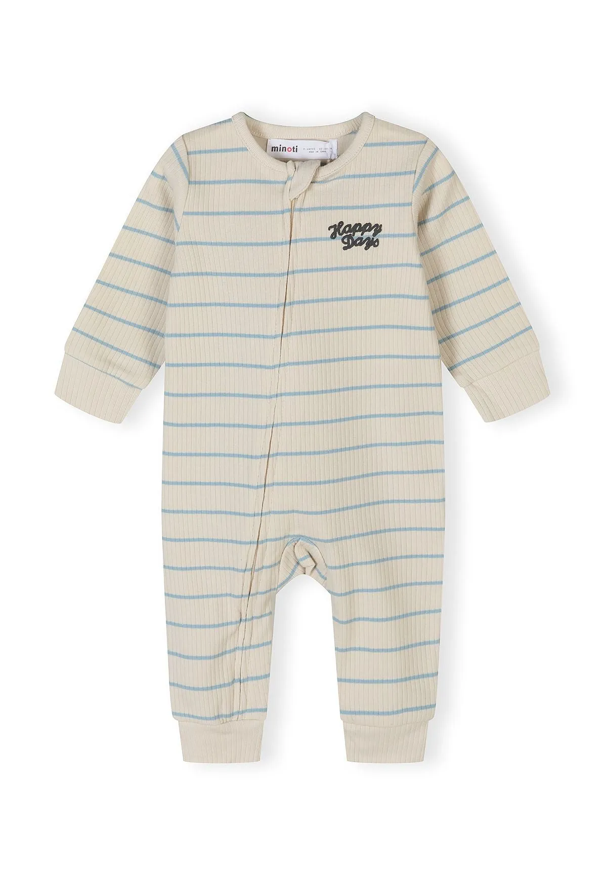 Minoti 44546 sparkedragt blågrå 3-pak baby