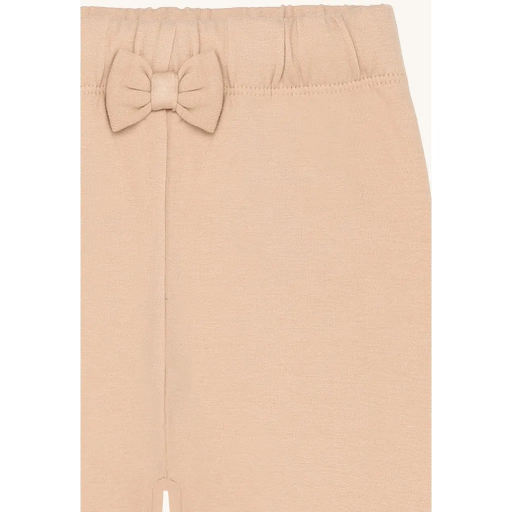 Hust & Claire HCLisa Brushed W25 leggings Rugby Tan økologisk