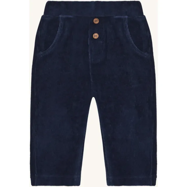 Hust & Claire Gordon Ottoman joggingbukser More Navy bomuld