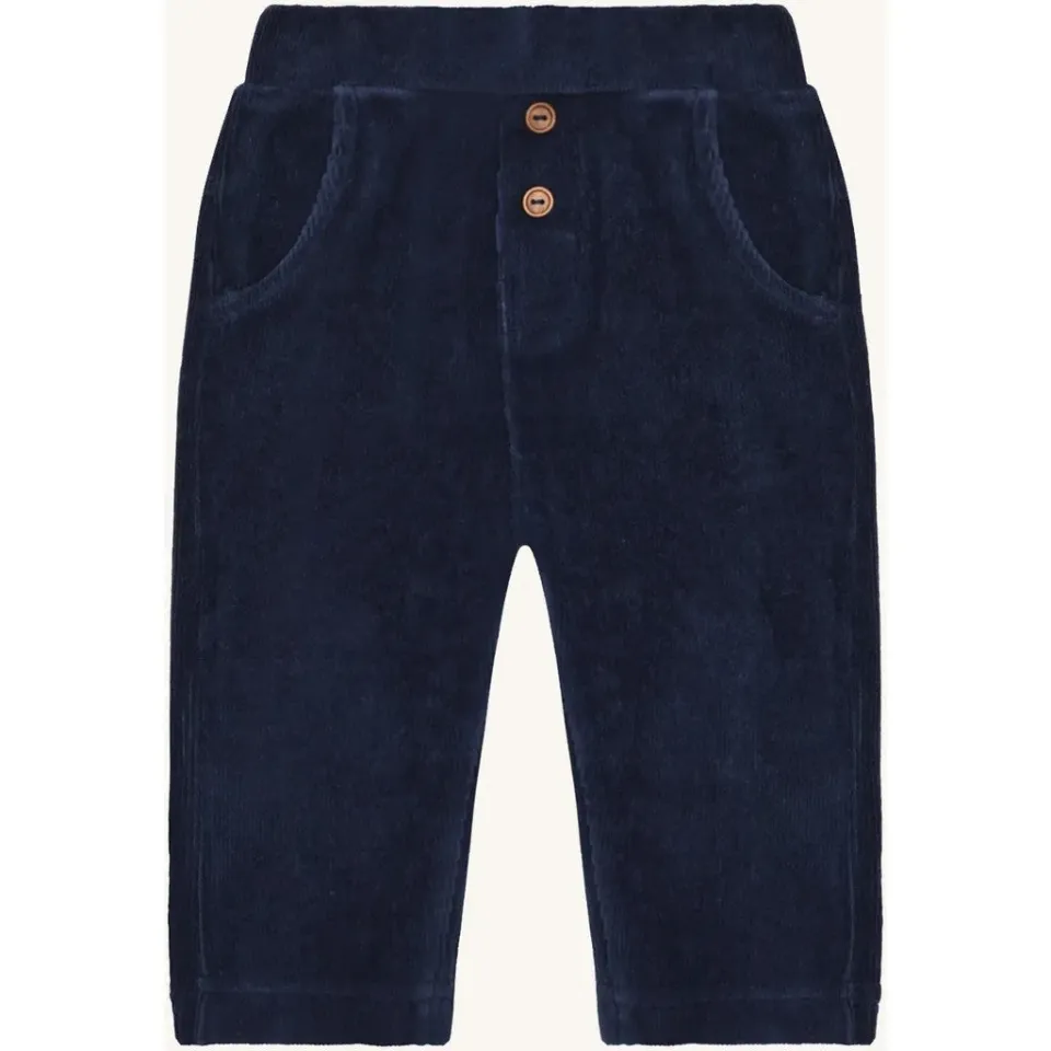 Hust & Claire Gordon Ottoman joggingbukser More Navy bomuld