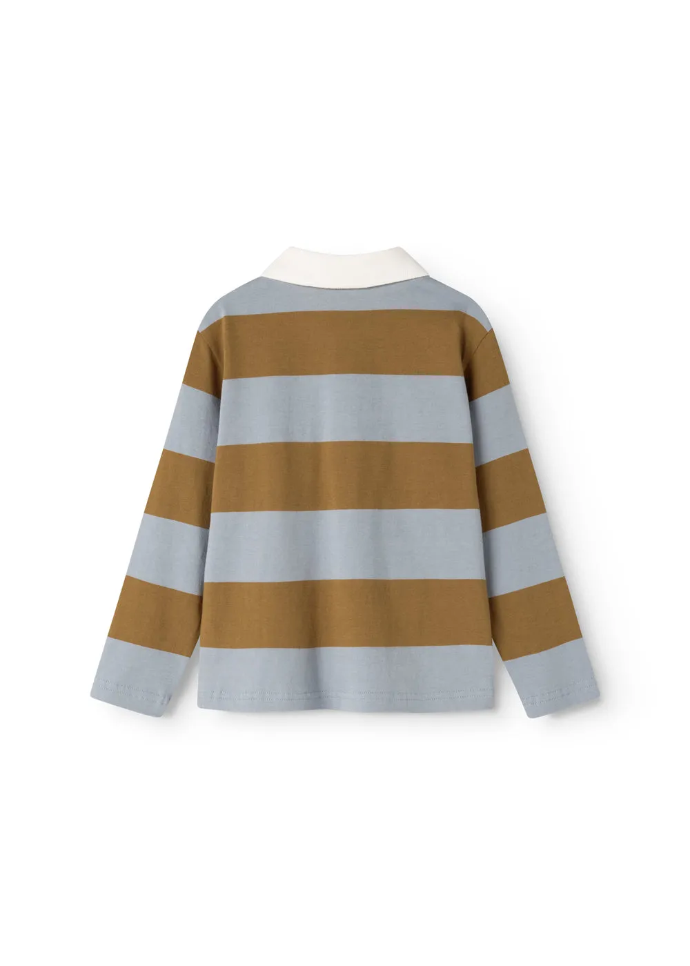 MarMar Copenhagen Tad Polo LS bluse Monsoon Blue Stripe