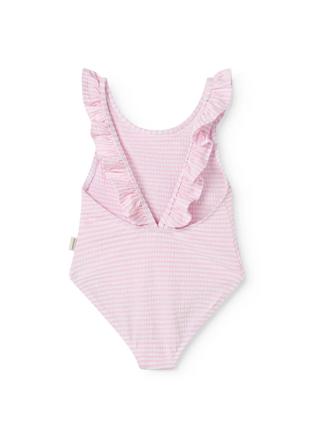 MarMar Swilla badedragt Pink Stripe flæse