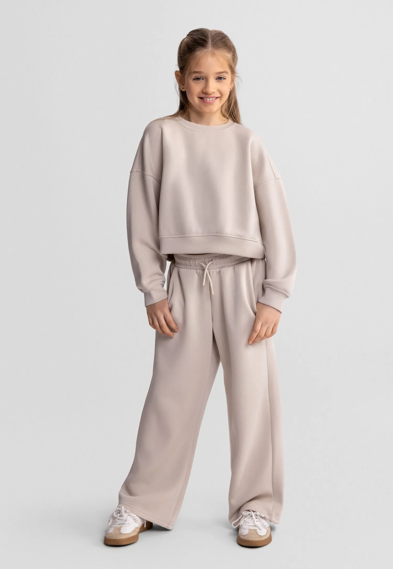 Minoti 44971 joggingbukser beige vide