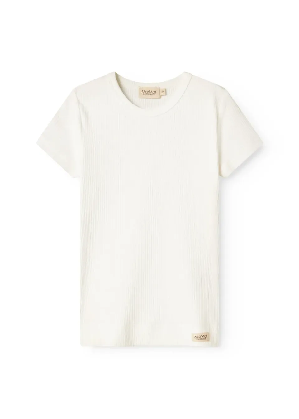 MarMar Plain Tee SS t-shirt Gentle White hvid