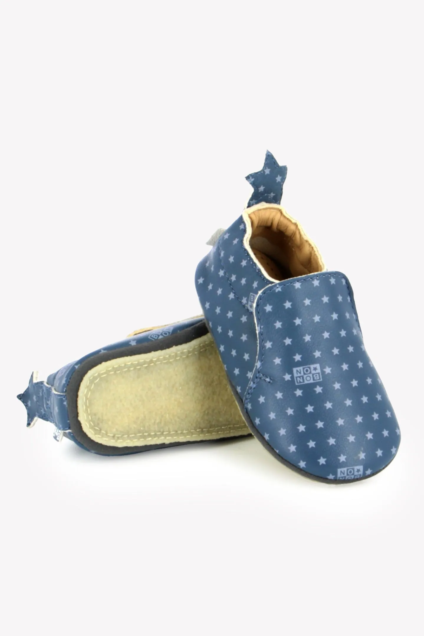 Bonton Doudou Star hjemmesko blå