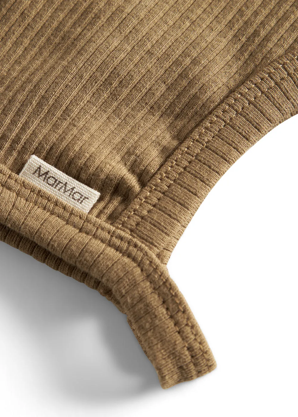 MarMar Copenhagen Hoody hjelm Dark Bronze rib økologisk