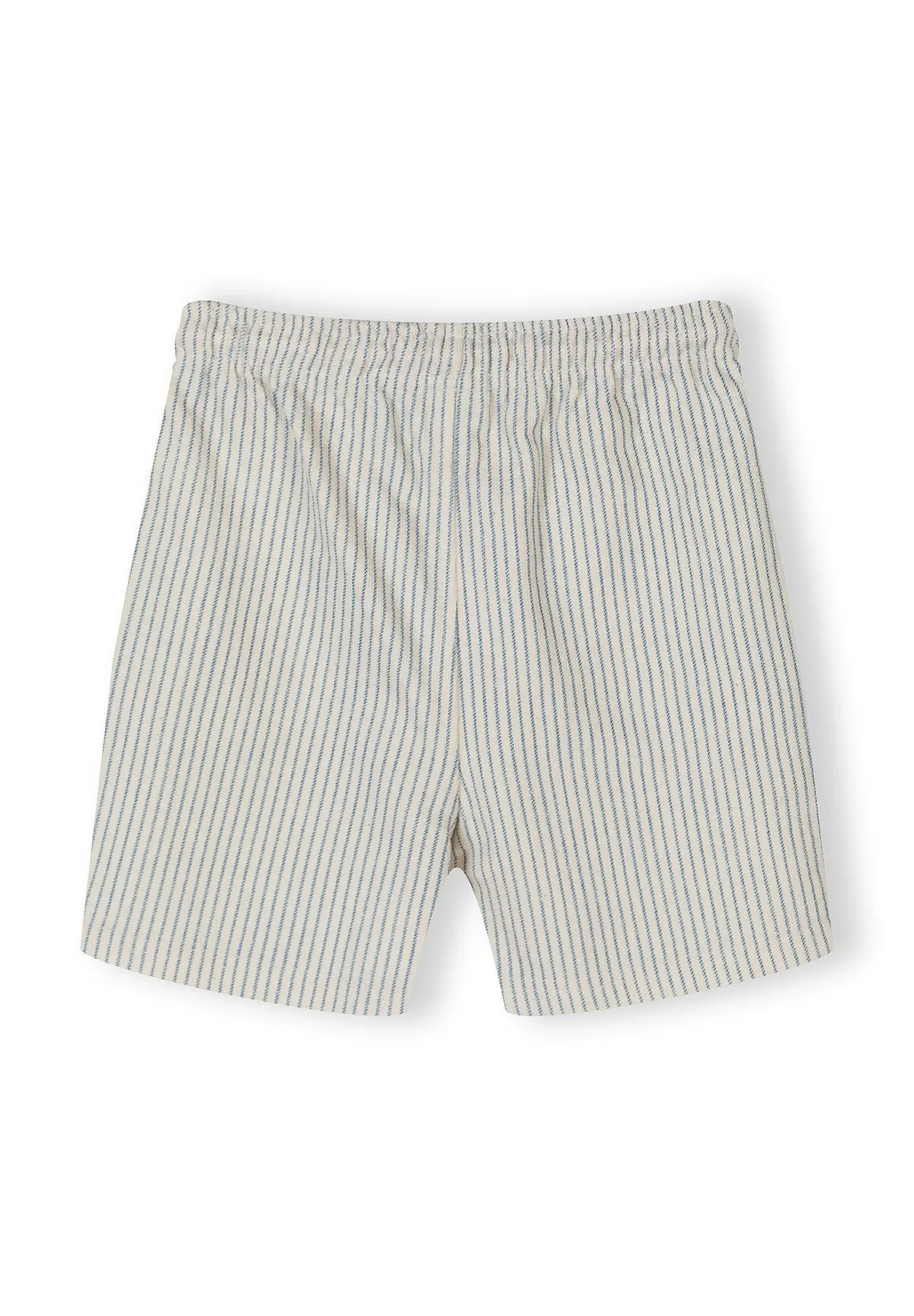Minoti 44701 sæt baby drenge creme skjorte shorts