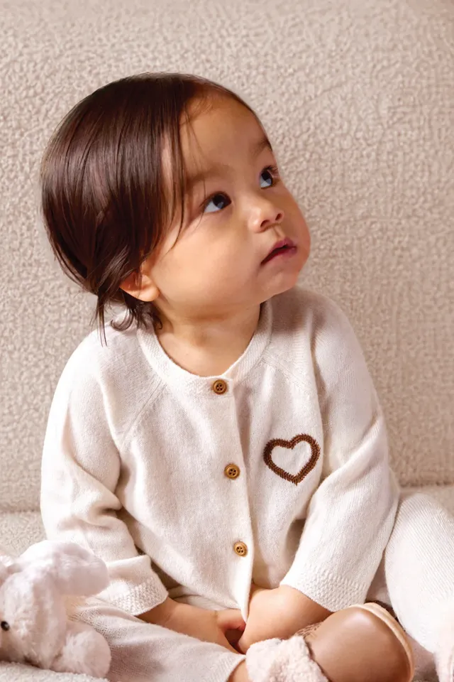 Bonton Cachens Milk Cachemire babysæt beige kashmir