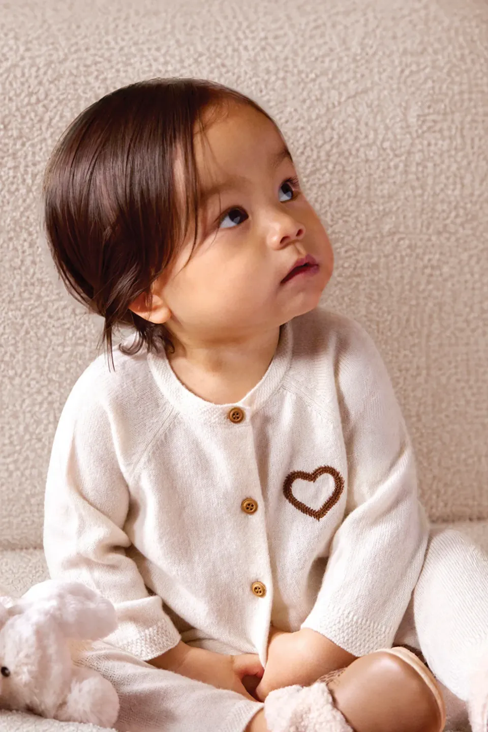 Bonton Cachens Milk Cachemire babysæt beige kashmir