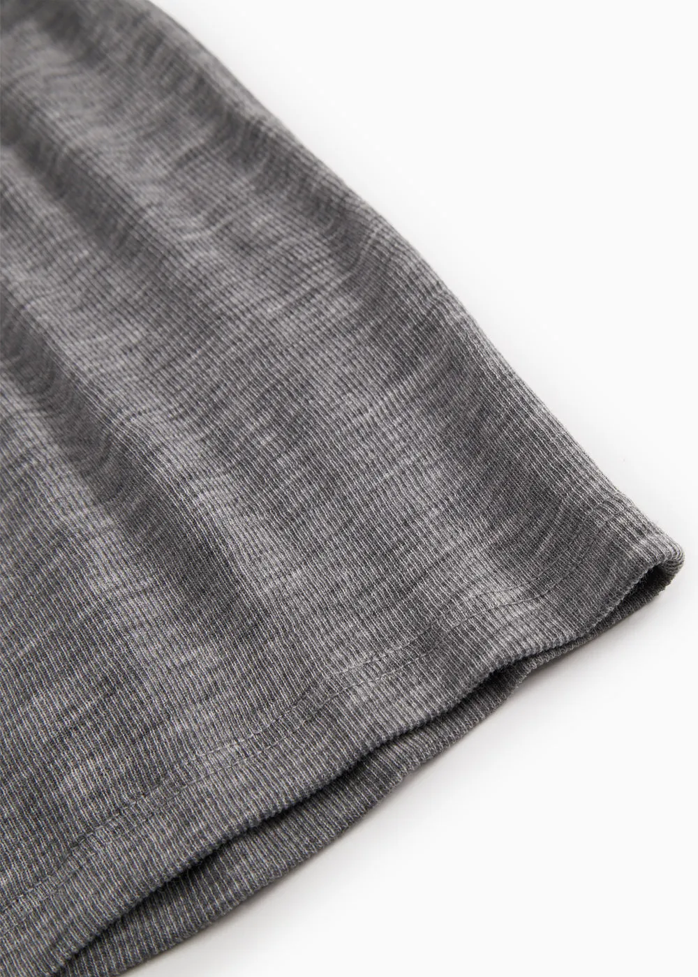 MarMar Tamra W bluse grey melange uld