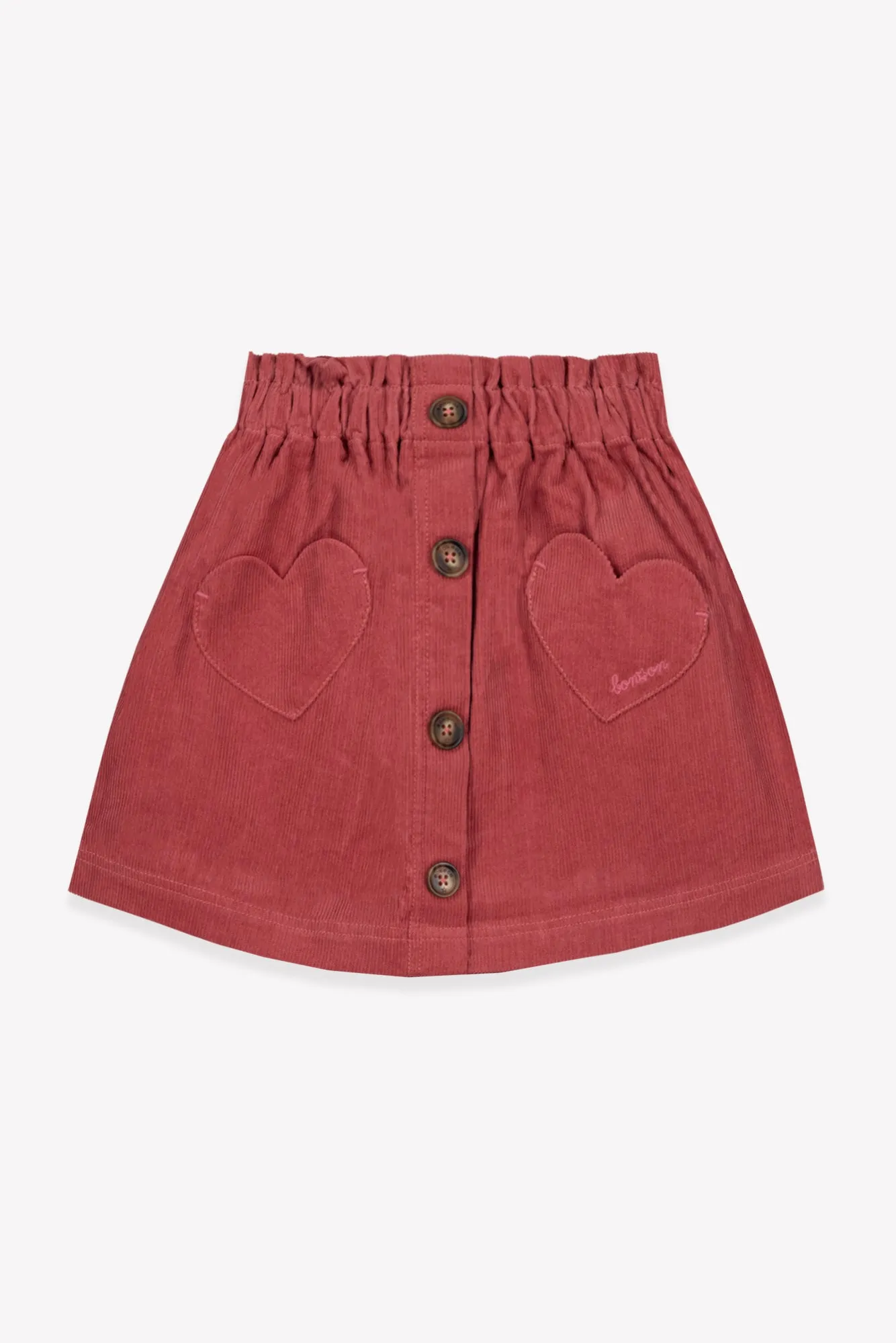 Bonton Polka Rose Elizabeth nederdel velour