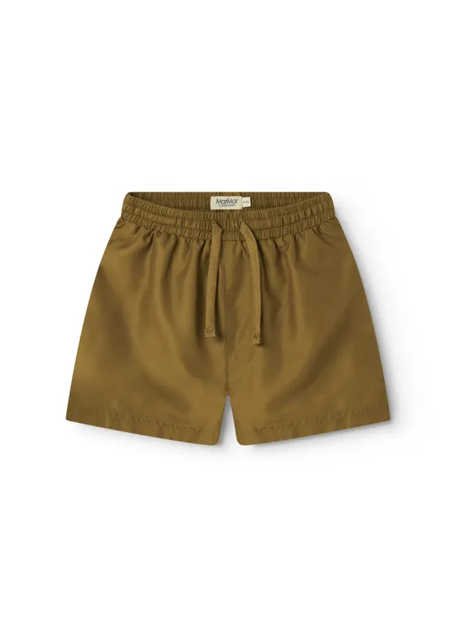 MarMar Swiggo badeshorts Dark Bronze polyester
